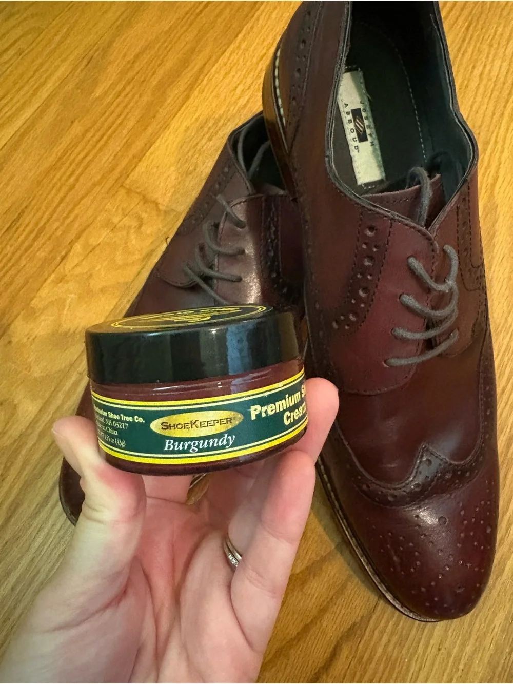 Joseph Abboud stylish wingtip